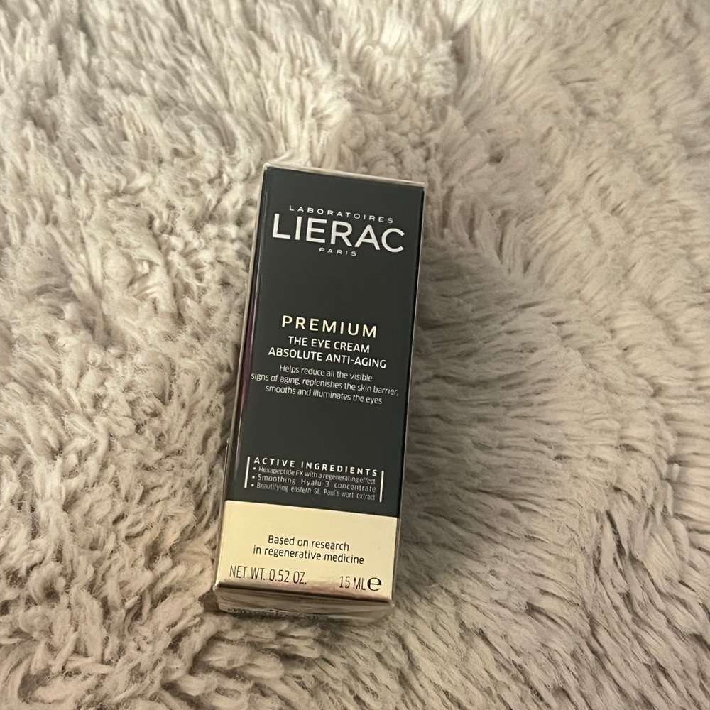 Lierac Premium The Eye Cream Absolute Anti-Aging 15 mL / .52oz NEW in SEALED Box